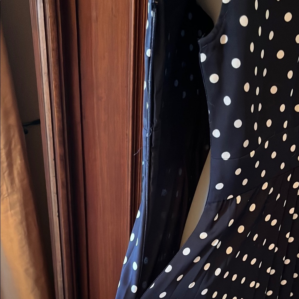 J. Crew Black Polka Dot Dress - Picture 4 of 5